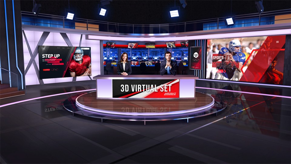 Virtual Studio 114 for vMix virtualsets